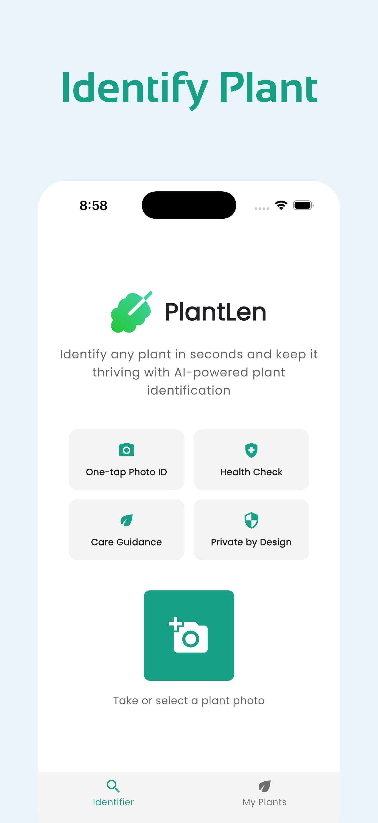 PlantLen Screenshot 1